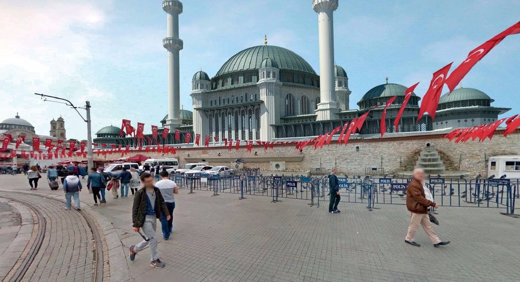 nueva mezquita de Taksim